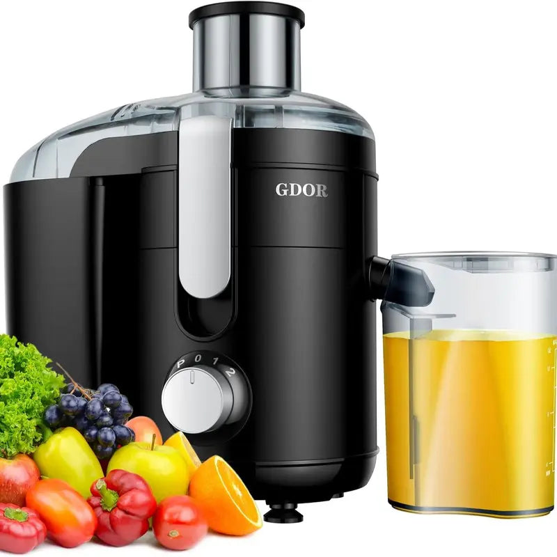 [Best Seller] Optional 650W/800W/1200W Juicer Machines with Titanium Enhanced Cut Disc, Dual Speeds Centrifugal Extractor Machines with Optional 2.5"/3” Feed Chute, for Fruits and Veggies, Anti-Drip, Includes Cleaning Brush, Bpa-Free